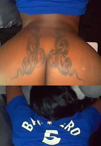 Hot Big Black Latina booty Black and Ebony