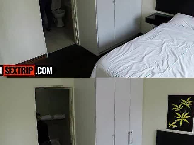 Amateur Black Hotel Maid Sloppy Unfathomable Mouths Large White Ramrod For a Obese Tip