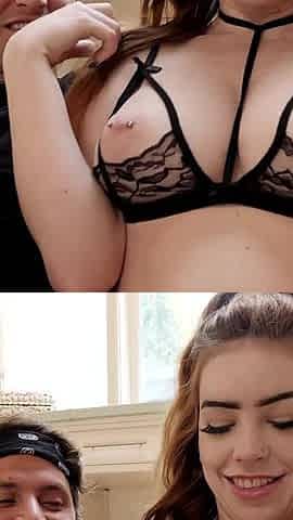 Big Juicy Soft Natural Tits Pierced Nipples Nala Brooks Surprise Creampie Fuck
