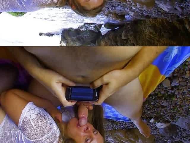 AMATEUR MAMA GETS HER BOOTY BANGED AT THE BEACH