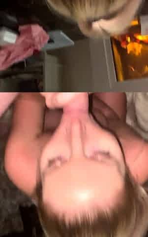 Amateur BJ Oral POV Blowjob Cumshot
