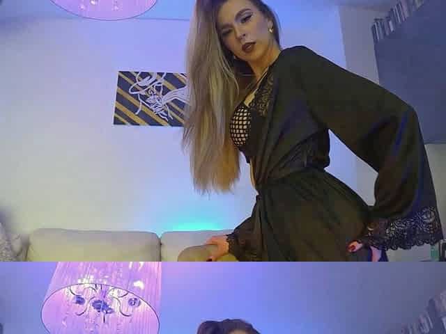 Samanta Gives the Sexiest Striptease Dance in Black Lingerie