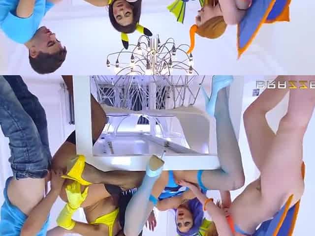 Getting Dickied At Crazy Pokemon Orgy With Patty Michova, Alexa Tomas And Jordi Polla