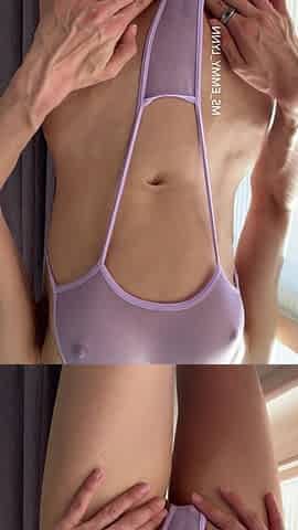 Easter Sheer Lavender Lingerie