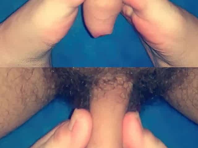 Kinky hotty Mari wear and do footjob in nylons - MariLewdVi