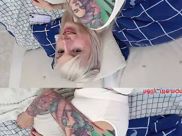 Step sister likes to get cum POV