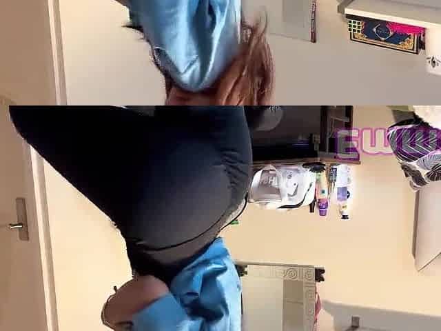 eighteen Year Old British Teen Changing Fresh Straps Part two - Shows Hirsute Cunt Multiple Times (Lengthy Tease)