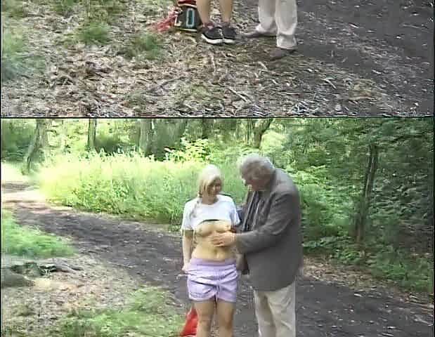 Enchanting teen suck's grand-daddy's shlong and gets screwed