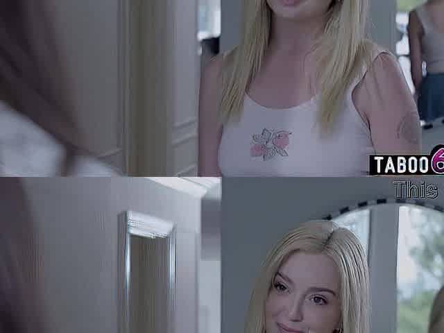 Stepdad takes advantage of the homeless girlfriend of stepdaughter