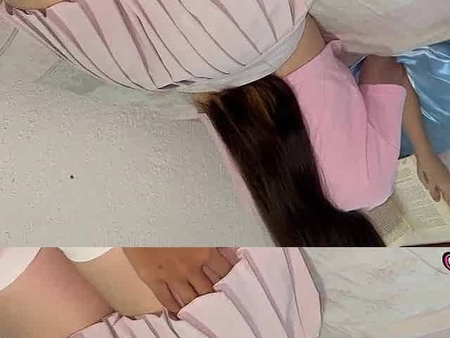 STEPDAUGHTER, YOUR 1ST TIME IS WITH ME. WE'RE ALONE AT HOME!