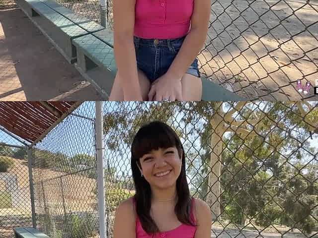 Hot shy young beauty succumbs to her desires and has a wild sex with a stranger