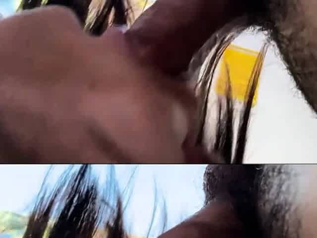 Asian Babe Fucked by Big Cock Near Window