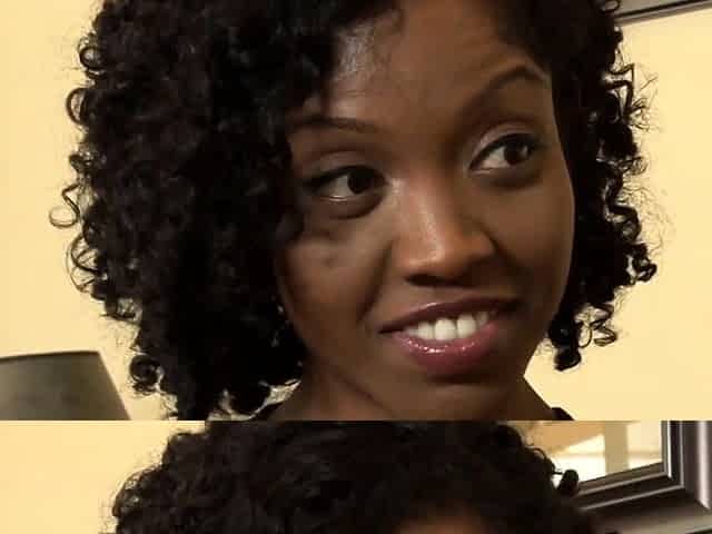 Ebony babysitter squirts during anal cockride