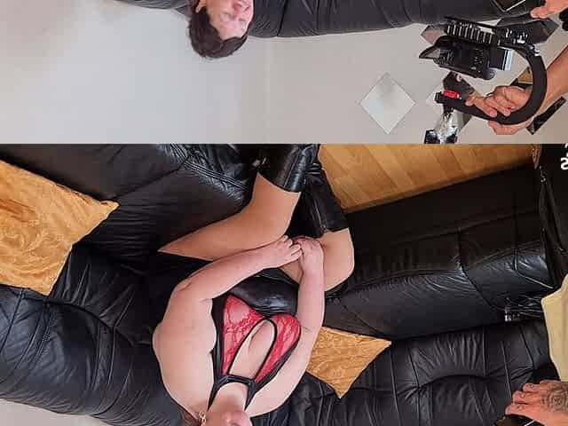 Crazy German Chubby Redhead Mature GILF Tamara Talk to Old Young Fuck
