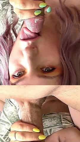 Stepsister Coolly Sucks off Her Husband's Best Friend