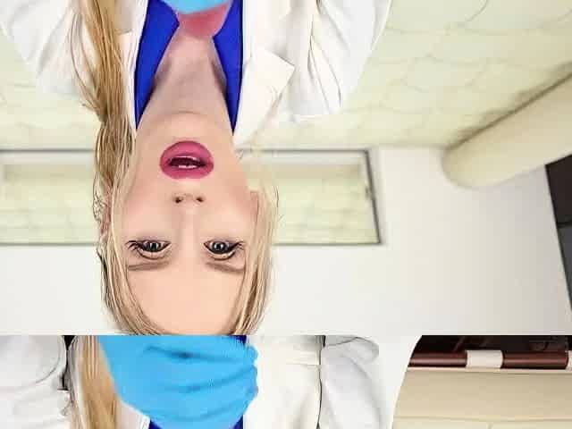 Roxy Cox - Doctor Treats Patient With Latex Handjob