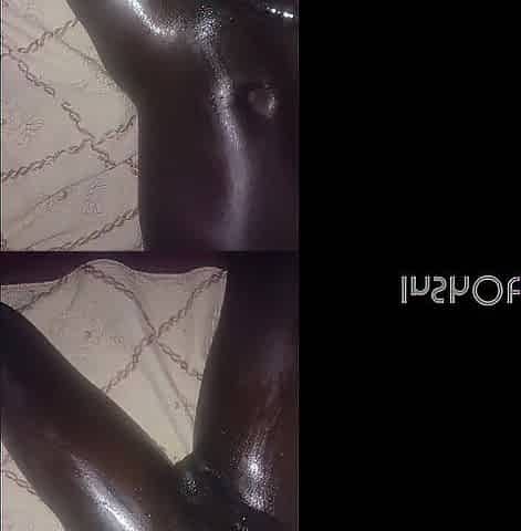 Hawt Afro Chap Groaning n Immodest Talk Stroking for Huge Climax