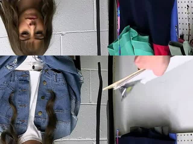 Caught Stealing, Now Paying The Price In The Backroom