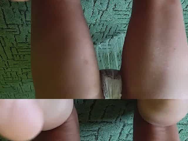 Booty Bang Large Ebony Rod-Amateur Teen