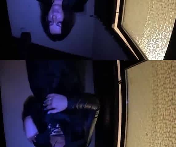 Risky Night Blowjob In Stockings & Fur Coat - Almost Caught By Neighbors 296