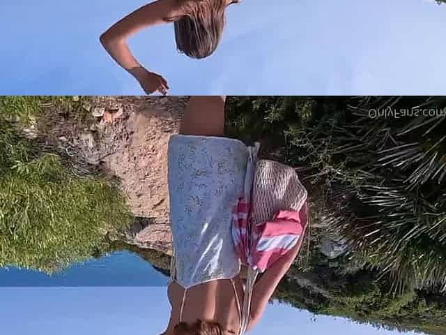 Fucking on the beach with the Ukrainian Anna Ralphs!