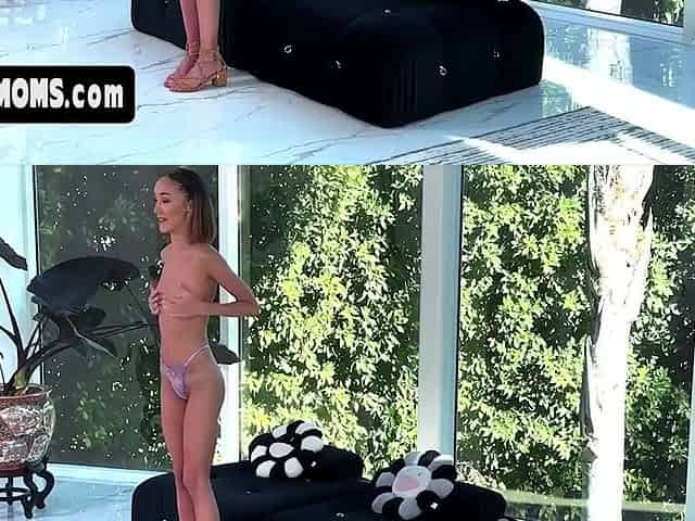 Extra Skinny Long Legged Christina Gets Her Tight Pussy Destroyed Doggystyle
