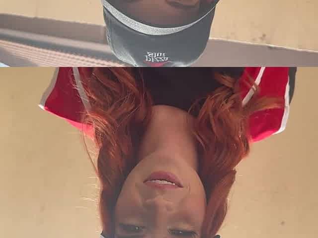 Fiery Redhead Ignites Passion with Untamed Energy