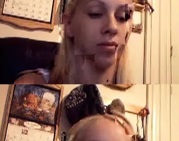 Blonde Pregnant Babe With Big Nipples