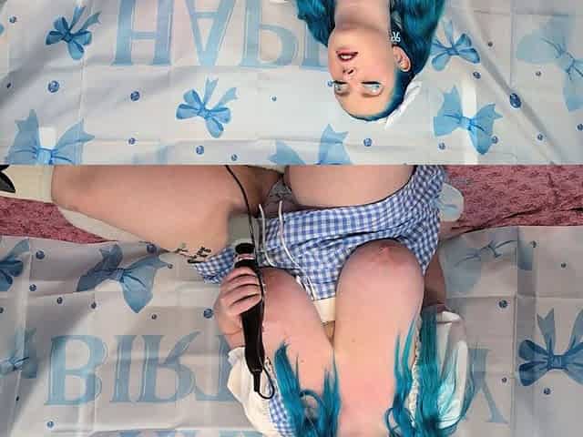 Birthday Orgasms - Solo Girl
