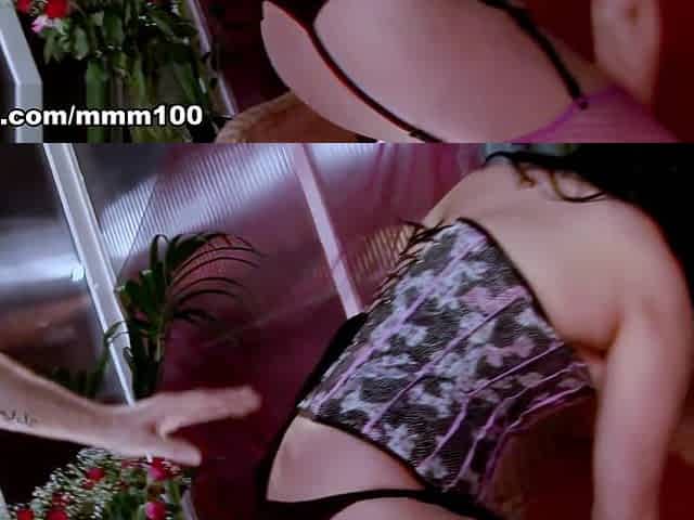 Two big tit MILFs share a good big cock - MMM100
