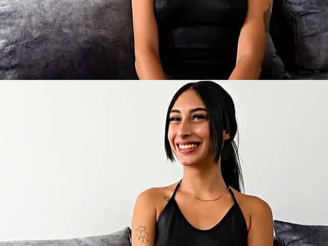 I fucked this cute 18 YO LATINA wearing LINGERIE