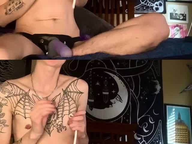 Mx Charlie Hanover - Sadistic FTM Makes you Hurt your Cock
