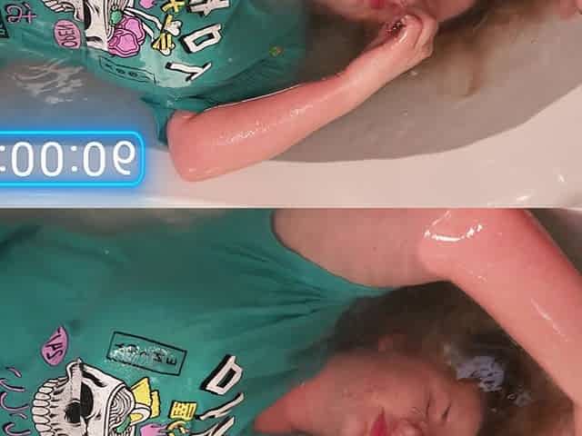 Sfw Holding My Breath Underwater Challenge 4K 60fps Free