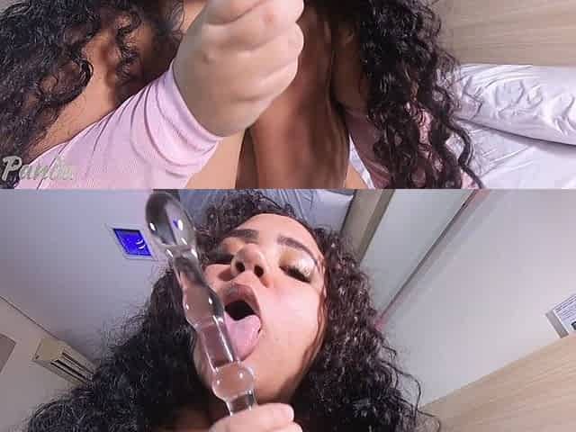 Having Fun with My Magic Wand Until It Squirts and Wets the Whole Bed