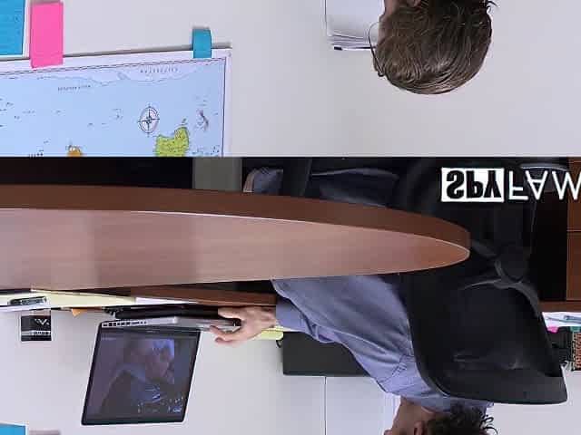 Stepson Office Anal Screw With Stepmama Cory Pursue At Work