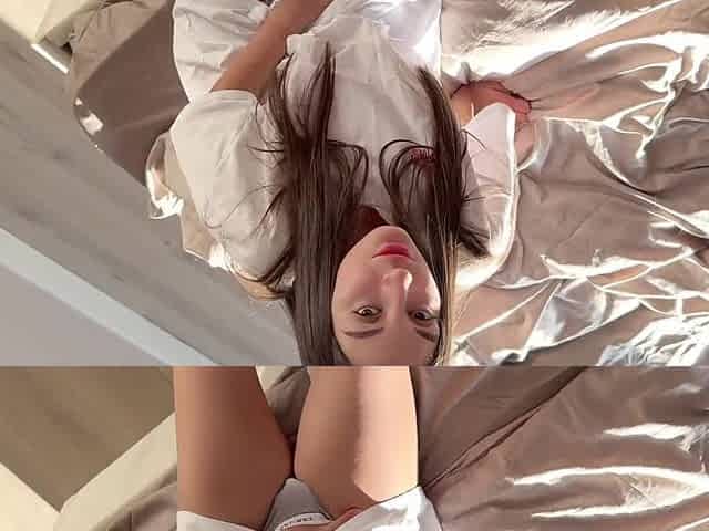 Filling up my hot Russian stepsister's pink pussy with English subtitles