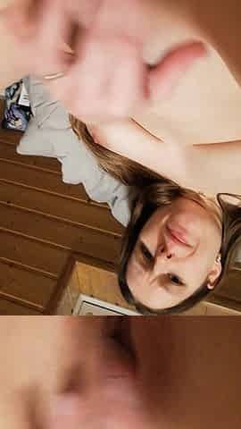 Fingering My Tight Pussy Until She Is Dripping Wet