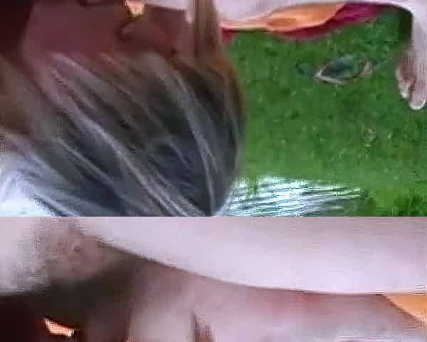 Outdoor German BBW Homemade Video
