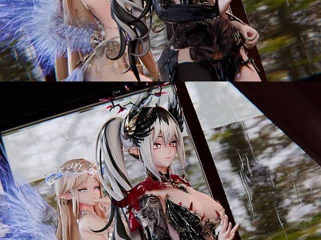 [mmd] Pgr-trouble Maker Double Striptease Pussy Thrusting