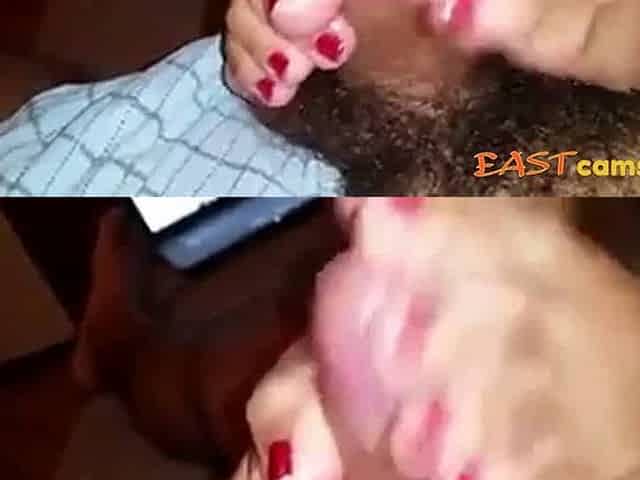Indonesian Amateur Girl's Foot Fetish Video