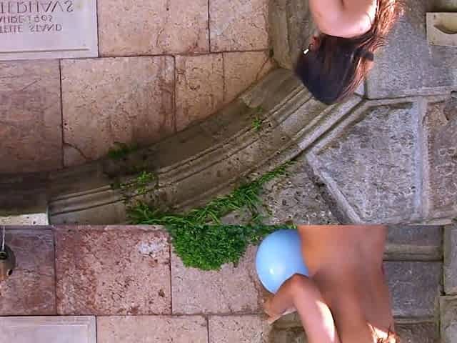 Amateur French Teen Outdoor softcore