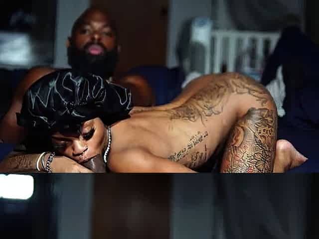 Black and white cocks for nasty ebony