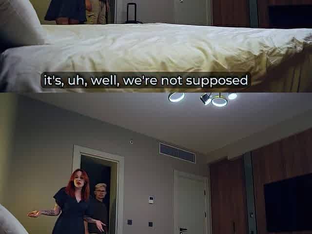 Virginal Couch Sharing with Hawt Redhead Stepmom Ends in Unfathomable Night Bang
