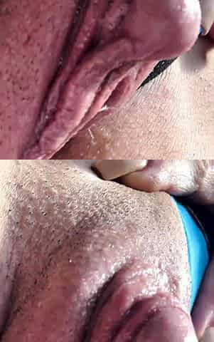 My big, wet and excited clit