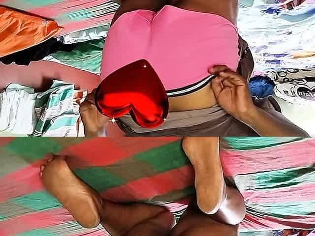 Sri Lankan Stepmom Clit Massage and Asshole Closeup Homemade Video in Doggy Position