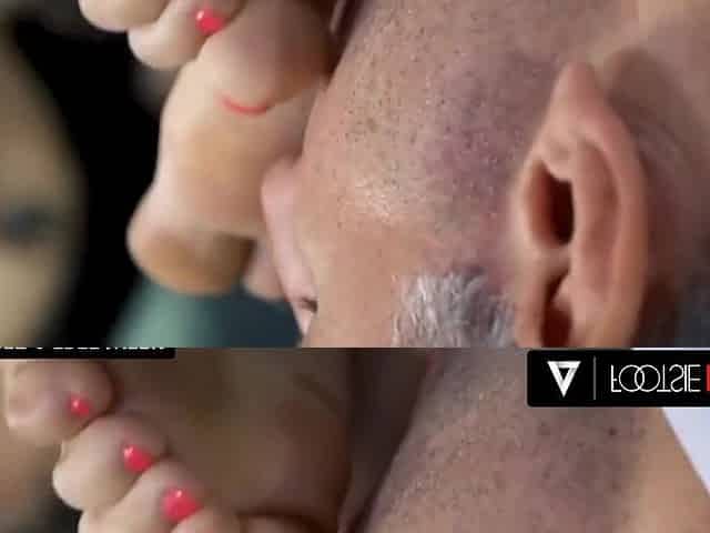 Big Titties Cutie Gets Her Ass Plumbed By Foot Lover - Sasha Rose And Toby Lockwood