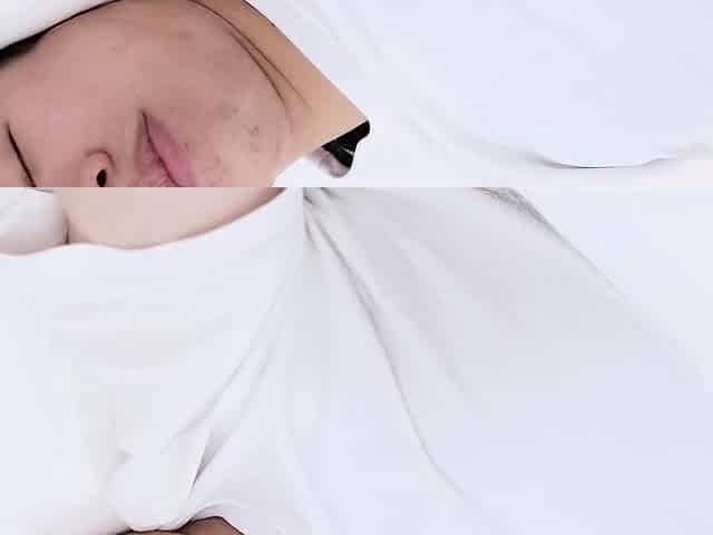 Asian slut Kana Kawai double blowjob and hardcore sex