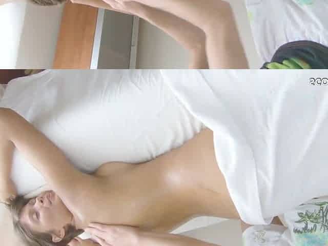 Tiny Teen Entice to Bang after Climax Massage in Parlour