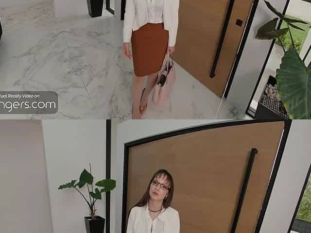 VR Bangers: Hawt Breasty Lexi Luna in Glasses and Nylons Sucks Your Schlong and Bangs Hard pt.two