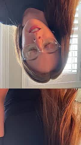 Babe in Glasses Tells U How to Jack off!